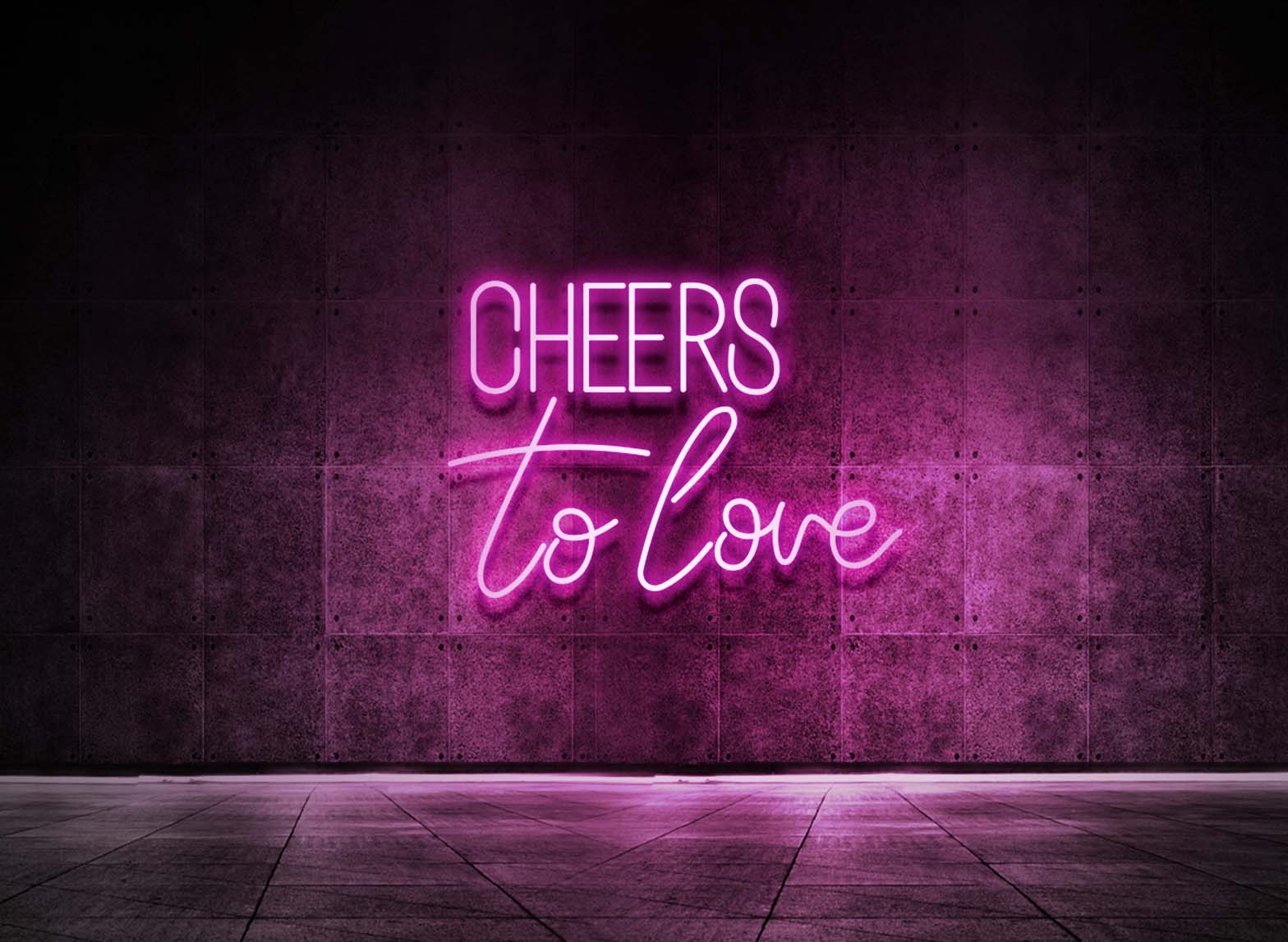 CHEERS TO LOVE